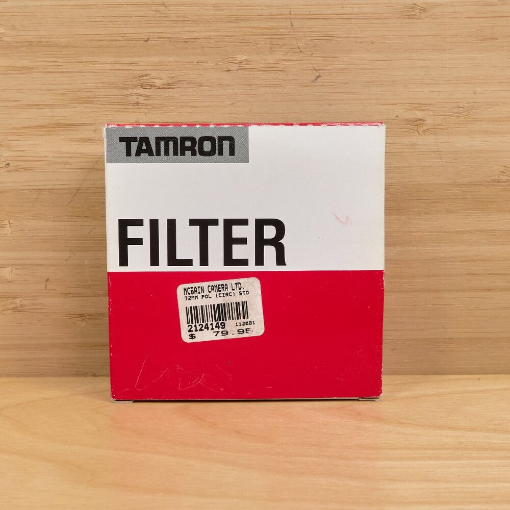 Tamron CPL Filter 72mm / Circular Polarizing Lens Filter / Used/ Great Condition